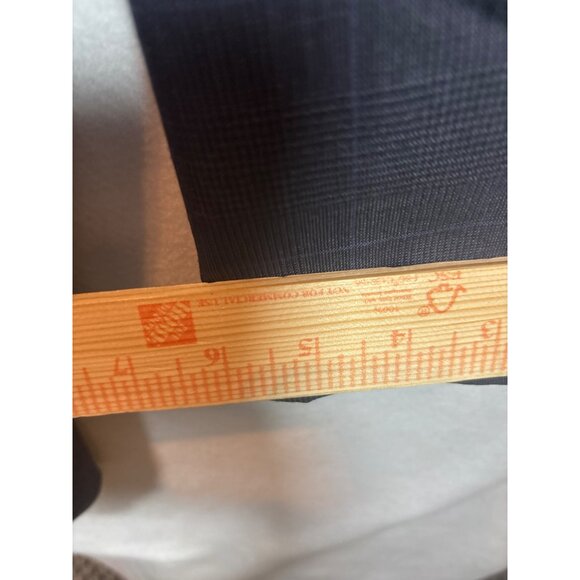 Vtg Polo University polo club by Ralph Lauren Mens Two-Button Navy Plaid 42 - Picture 10 of 16